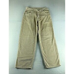 Silver Hawk Mens Corduroy Beige Tag Size 29x31 Jeans Straight Relaxed